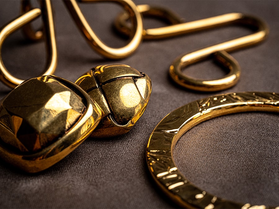 Diversi Accessori Moda Oro