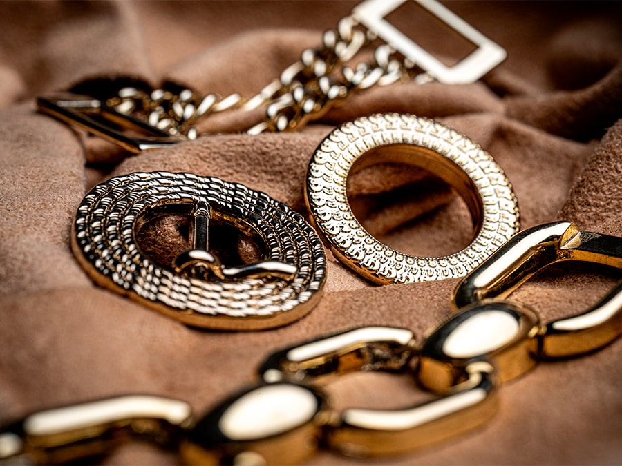 Accessori Moda in Metallo per Pelletteria