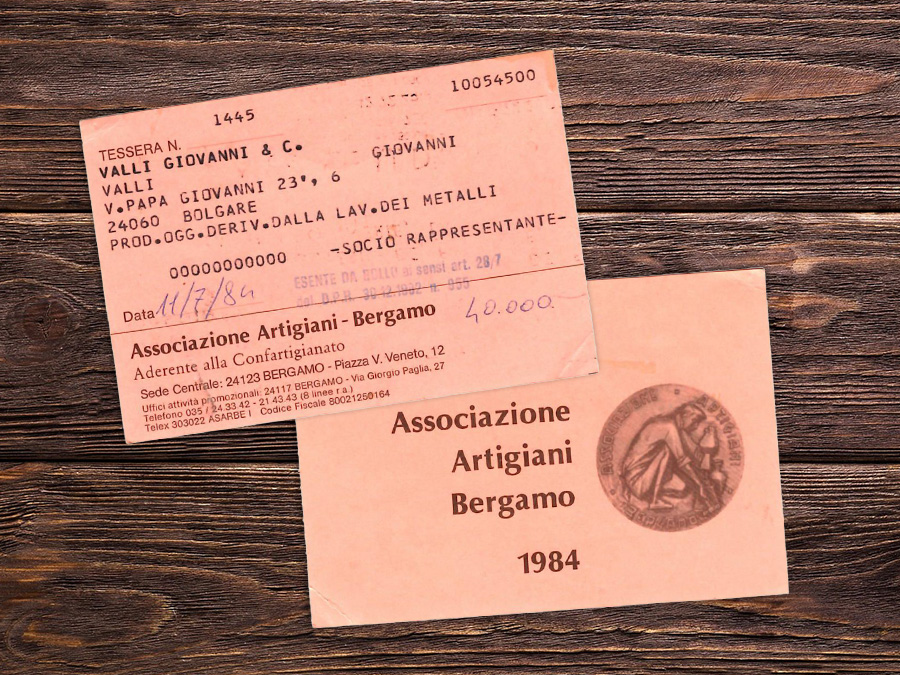Licenza Giovanni Valli